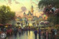 Disneyland 50th Anniversary Thomas Kinkade